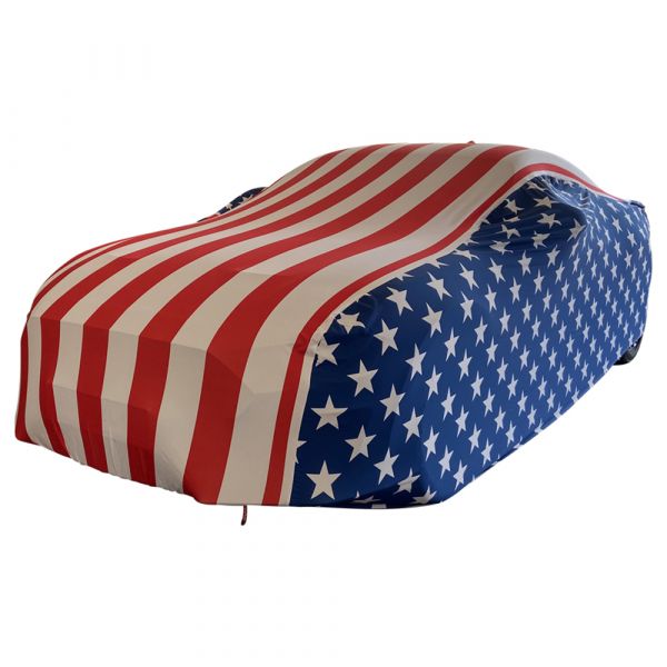 Special design cover fits Vauxhall Astra 1979-present Stars & Stripes  indoor car cover