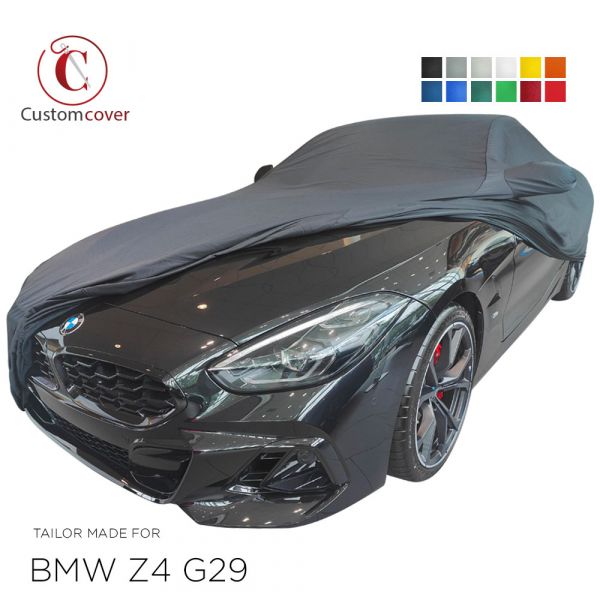 Indoor car cover fits BMW Z4 G29 with mirror pockets Bespoke GRAY