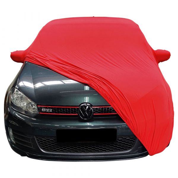 Indoor Autoabdeckung passend für Volkswagen Golf 6 GTI 2009-2013 mit  Spiegeltaschen € 175