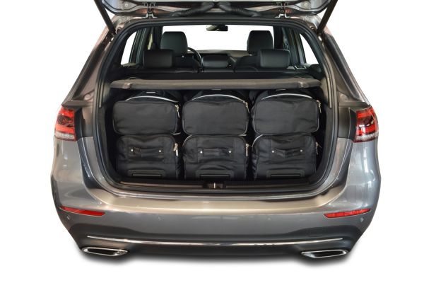 Travel bags fits Mercedes-Benz B-Class (W247) only for Plug-In Hybrid  tailor made (6 pcs) | Time and space saving for $ 379 | Perfect fit Car Bags