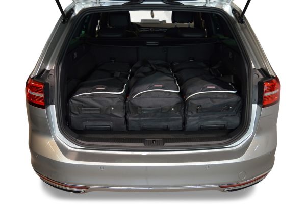 Travel bags fits Volkswagen Passat (B8) Variant GTE tailor made (6 bags), Time and space saving for $ 379, Perfect fit Car Bags
