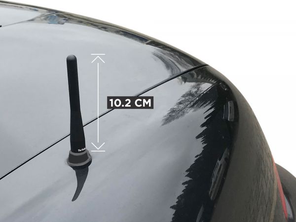 Extra short custom antenna fits BMW now € 39, No need for a long antenna  anymore, DAB+ ready