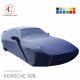 Custom tailored indoor car cover Porsche 928 with mirror pockets