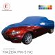 Custom tailored indoor car cover Mazda MX-5 NC with mirror pockets