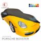 Custom tailored indoor car cover Porsche Boxster with mirror pockets
