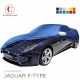 Op maat gesneden indoor autohoes Jaguar F-Type convertible met spiegelzakken