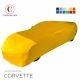 Custom tailored indoor car cover Chevrolet Corvette with mirror pockets