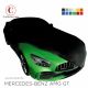 Custom tailored indoor car cover Mercedes-Benz AMG GT with mirror pockets