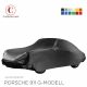 Custom tailored indoor car cover Porsche 911 G-Modell with mirror pockets