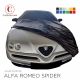 Maßgeschneiderte indoor Autoabdeckung Alfa Romeo Spider mit Spiegeltaschen