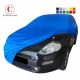 Custom tailored indoor car cover Abarth Punto with mirror pockets
