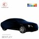 Custom tailored indoor car cover Bentley Azure with mirror pockets