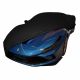 Indoor car cover Ferrari F8 Tributo with mirror pockets