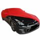 Indoor car cover Nissan GT-R R35 with mirror pockets
