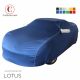 Custom tailored indoor car cover Lotus Europa with mirror pockets