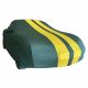 Indoor car cover Mazda MX-5 NC green with yellow striping