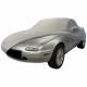 Indoor car cover Mazda MX-5 NA with mirror pockets and print Stuttgart Grey