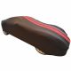 Indoor car cover Ferrari 812 Superfast black with red striping