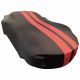 Indoor car cover Porsche 911 (996) GT3 RS black with red striping