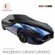 Custom tailored outdoor car cover Maserati GranTurismo with mirror pockets