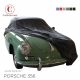 Custom made outdoor carcover Porsche 356 1950-1966 with mirrorpockets