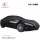 Custom tailored outdoor car cover Maserati Scia Di Persia with mirror pockets