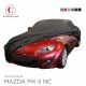 Custom tailored outdoor car cover Mazda MX-5 NC with mirror pockets