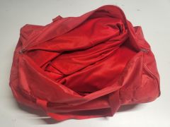 Custom tailored indoor car cover Ferrari F50 F50GT Maranello Red with yellow piping and print