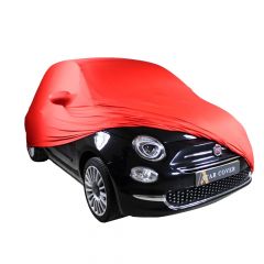 Indoor car cover Fiat 500 with mirror pockets