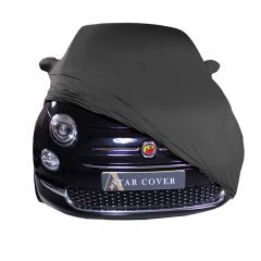Indoor car cover Abarth 695 with mirror pockets