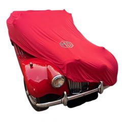 Indoor car cover MG T-Type with logo