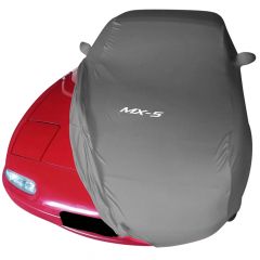 Autoabdeckung Winter für Mazda MX-5, Autoabdeckung Outdoor, Autoabdeckung  Wasserdicht Atmungsaktiv, UV Schutz Staubdicht Winddichte Allwetterschutz  (Color : A1, Size : Miata) : : Auto & Motorrad