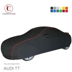 Maßgeschneiderte indoor Autoabdeckung Audi TT mit Spiegeltaschen