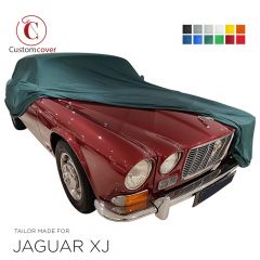 Housse voiture sur-mesure intérieur Jaguar XJ-Series avec poches de rétroviseurs