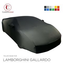 Maßgeschneiderte indoor Autoabdeckung Lamborghini Gallardo mit Spiegeltaschen