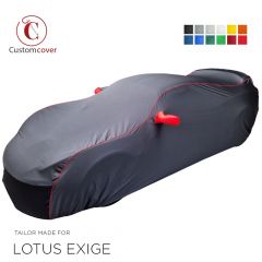 Housse voiture sur-mesure intérieur Lotus Exige avec poches de rétroviseurs