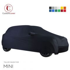 Custom tailored indoor car cover Mini Countryman Woody (Giardinetta Legno) with mirror pockets