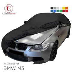 Housse voiture sur-mesure intérieur BMW M3 avec poches de rétroviseurs