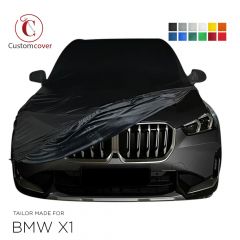 Funda para coche interior hecho a medida BMW X1 con mangas espejos