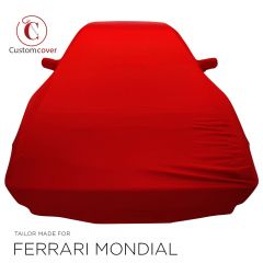 Op maat  gemaakte indoor Ferrari Mondial Maranello Red met spiegelzakken