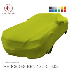 Custom tailored indoor car cover Mercedes-Benz SL-Class (R231) with mirror pockets