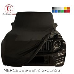Custom tailored indoor car cover Mercedes-Benz G-Class with mirror pockets