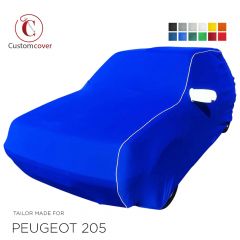 Custom tailored indoor car cover Peugeot 205