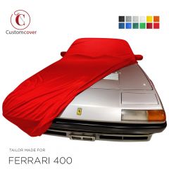 Funda para coche interior hecho a medida Ferrari 400 con mangas espejos