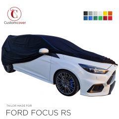 Housse voiture sur-mesure intérieur Ford Focus RS avec poches de rétroviseurs