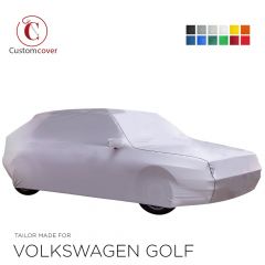 Housse voiture sur-mesure intérieur Volkswagen Golf avec poches de rétroviseurs