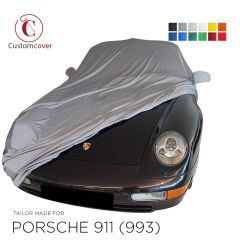 Maßgeschneiderte indoor Autoabdeckung Porsche 911 (993) mit Spiegeltaschen
