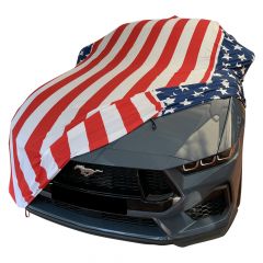 Indoor Autoabdeckung Ford Mustang 7 Stars & Stripes