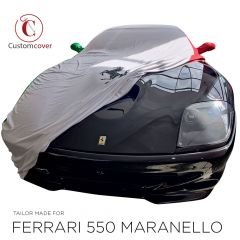 Housse voiture sur-mesure intérieur Ferrari 550 avec poches de rétroviseurs