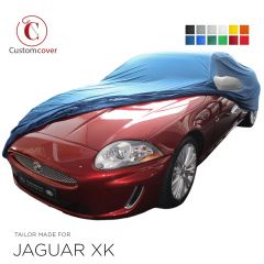 Telo copriauto da interno fatto su misura Jaguar XK X-150 con tasche per gli specchietti